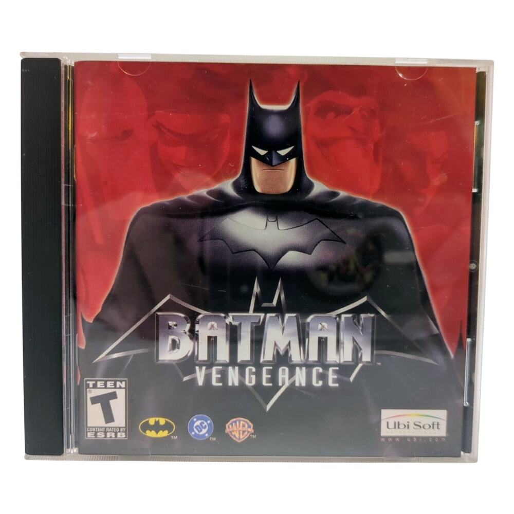 Batman Vengeance PC CD ROM Video Game Action Adventure Ubisoft Windows 98 XP